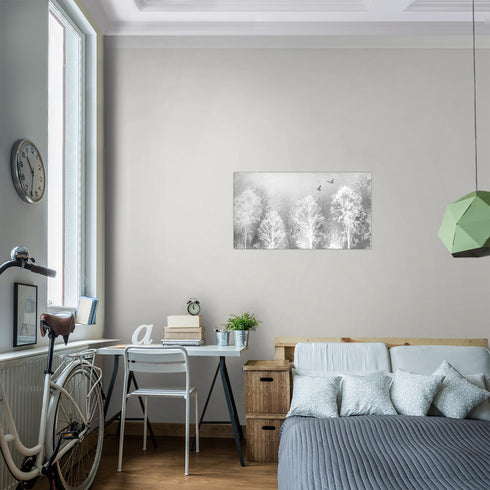Wandbilder Wohnzimmer XXL Wald Moderne Bilder Abstrakt